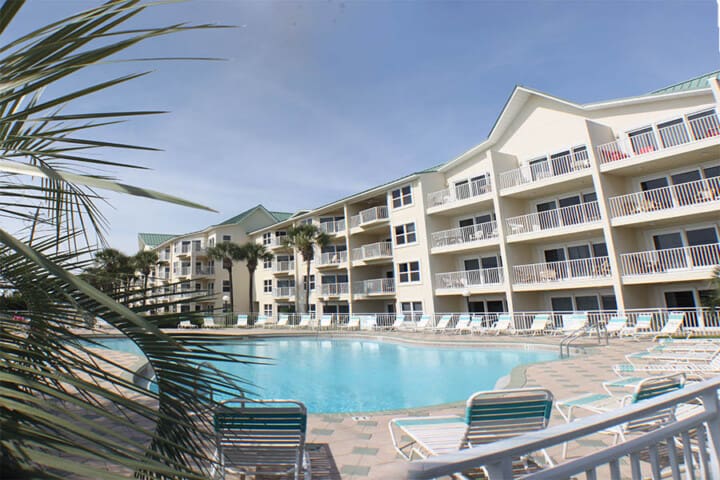 maravilla condo complex #Maravilla Resort South Pool with View of the Gulf from the Pool