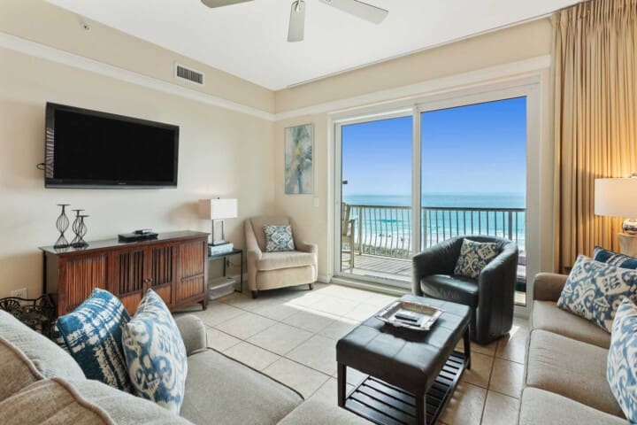  #Interior of rental managed by our property management company in Destin.
