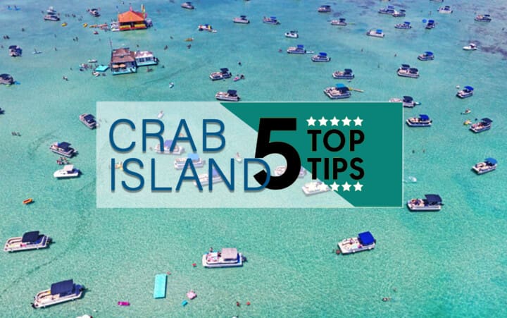 crab-island-top-tips-destin-miramar-beach-beachcondosindestin #Crab Island Top Tips