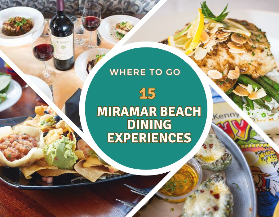 15 Great Dining Experiences in Miramar Beach, FL #Cool places to eat miramar beach