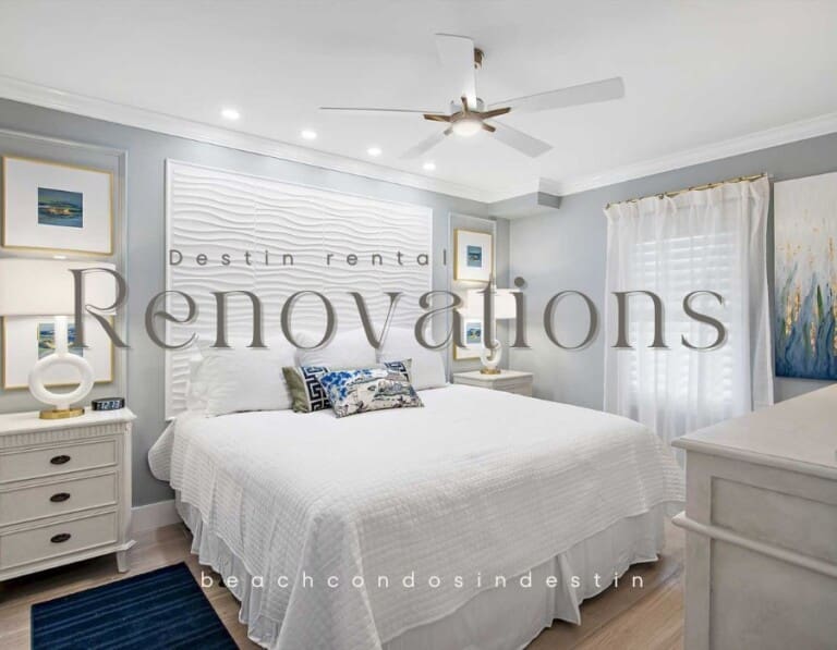 destin vacation condo renovations