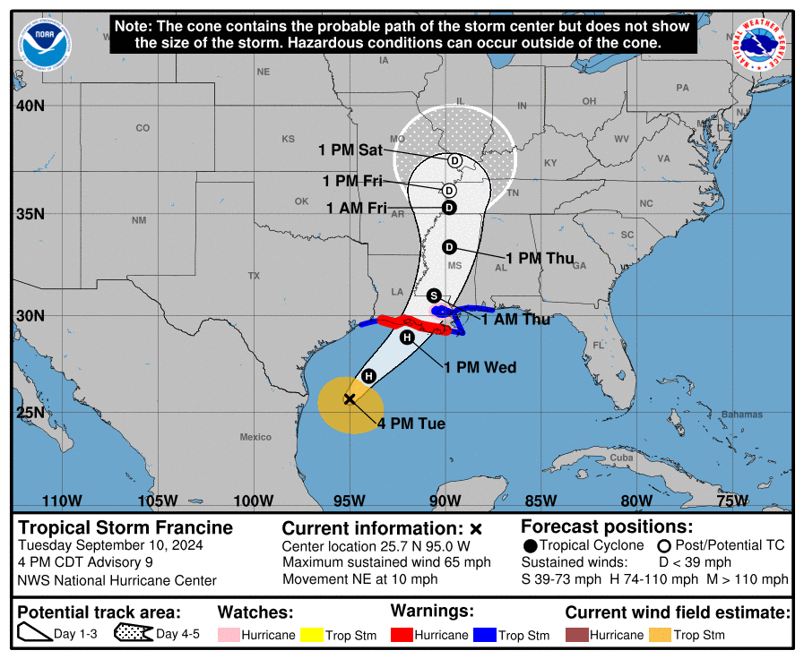 Destin Storm Outlook Today #