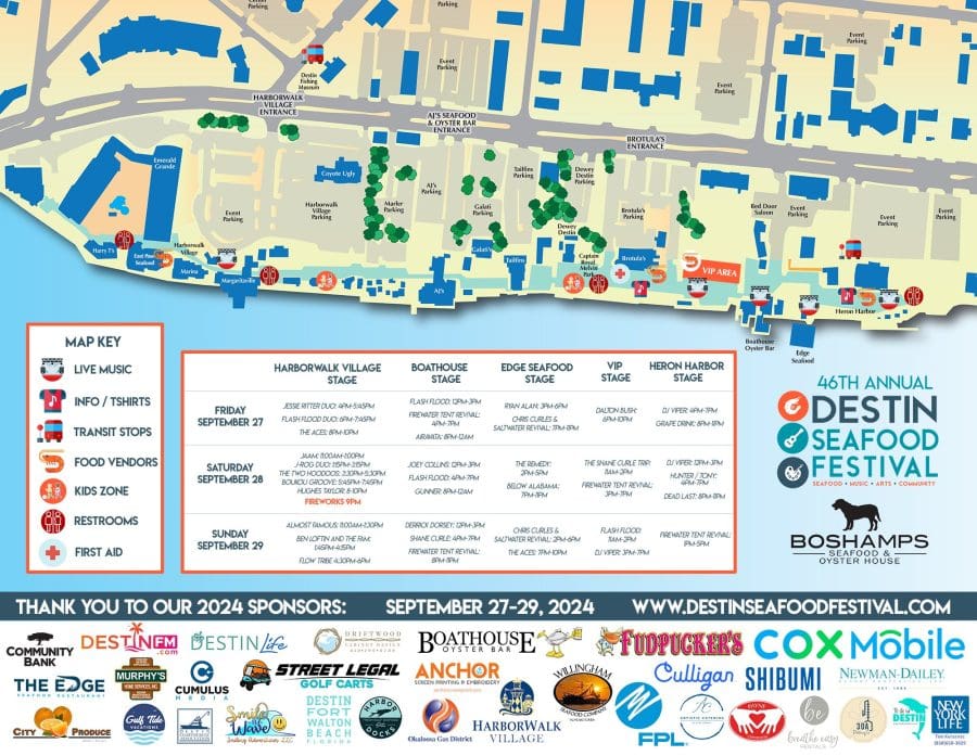 Discovering the Destin Seafood Festival #