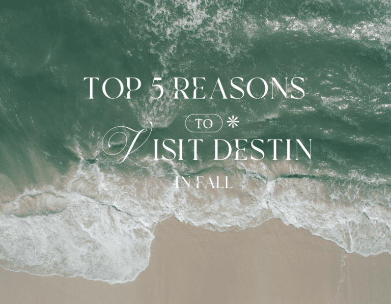 5 Reasons to Visit Destin in Fall