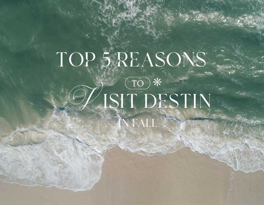 5 Reasons to Visit Destin in Fall #