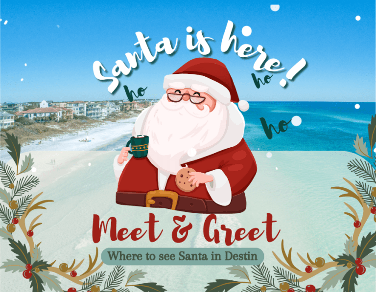 Where to See Santa in Destin, FL #