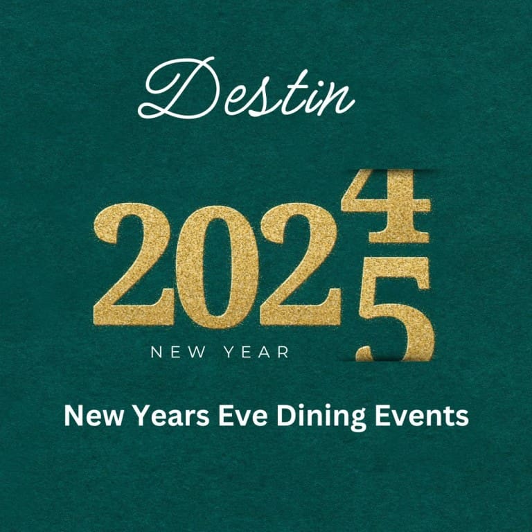 New Year’s Eve Dining in Destin and Miramar Beach #Where to Dine New years destin