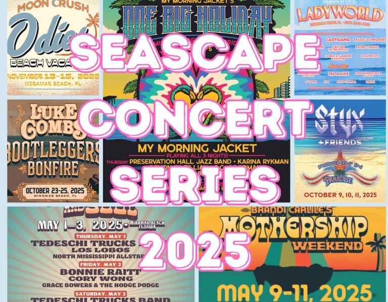 2025 Miramar Beach Concert Lineup: Topeka Live at Seascape